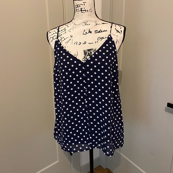 Sophie Rue Tops - NWT Sofia Rue Polka Dot Cami